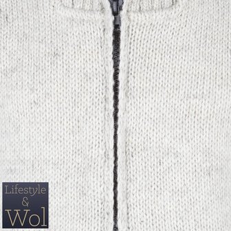 Schapenwollen Vest Flash, Beige