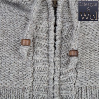 Schapenwollen Vest Chamonix, Beige