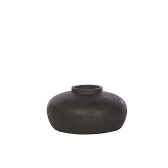 Still Circle Vase - Black Series