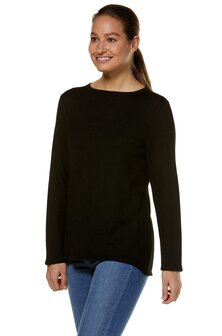 Pullover basic, Zwart