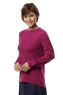 Pullover basic, Framboos