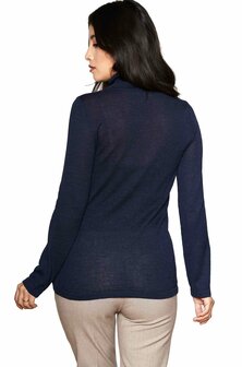 Kol Pullover Madai, Donkerblauw