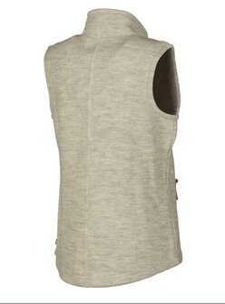 Coco vest ongeverfde wol
