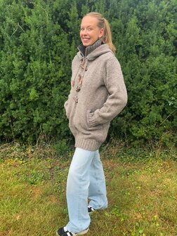 Vest Woodcord, Taupe
