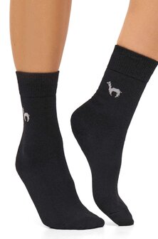 Luxe Alpaca Sokken business kleur antraciet  52% Alpaca 35% Wol 11% Nylon 2% Elastaan