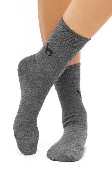 Luxe Alpaca Sokken business kleur grijs  52% Alpaca 35% Wol 11% Nylon 2% Elastaan