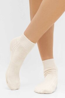 Alpaca WELL-BEING sokken beige 52% Alpaca 35% Wol 11% Nylon 2% Elastaan