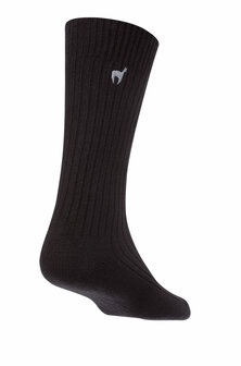Alpaca sokken PREMIUM antraciet 70% baby alpaca 25% katoen &amp; 5% nylon 