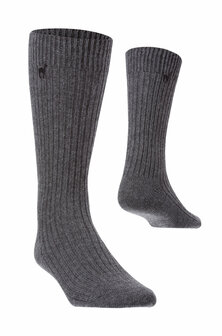 Alpaca sokken PREMIUM grijs 70% baby alpaca 25% katoen &amp; 5% nylon 