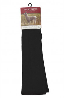 Alpaca OVERKNEE sokken 52% alpaca 35% wol 11% nylon 2% elastaan