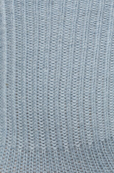 Alpacasok blauw kinderen  60% babyalpaca 30% katoen 8% nylon en 2% elastaan