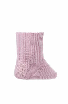 Alpacasok roze kinderen  60% babyalpaca 30% katoen 8% nylon en 2% elastaan