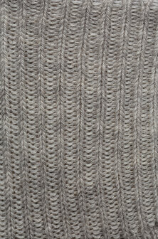 Alpacasok grijs kinderen  60% babyalpaca 30% katoen 8% nylon en 2% elastaan