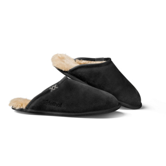 Fellhof pantoffel Trendy alpaca, Zwart