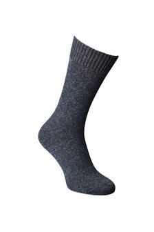 Fellhof Dunne alpaca sokken, Antraciet