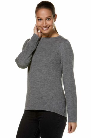 Pullover basic, Grijs