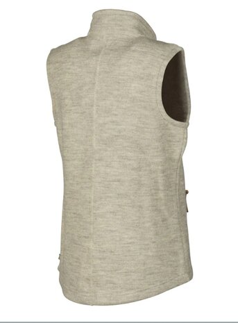 Coco vest ongeverfde wol