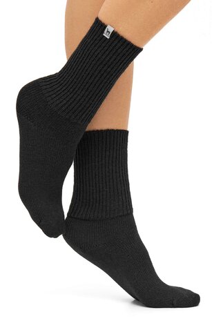 Alpaca sokken soft antraciet 52% alpaca, 35% wol, 11% nylon, 2% elastaan