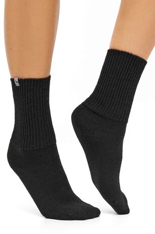 Alpaca sokken soft antraciet 52% alpaca, 35% wol, 11% nylon, 2% elastaan