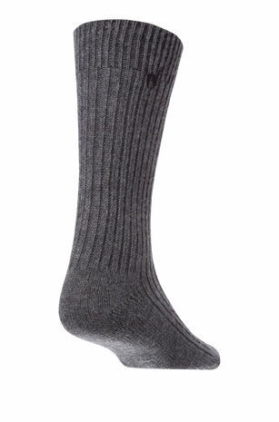 Alpaca sokken PREMIUM grijs 70% baby alpaca 25% katoen & 5% nylon 