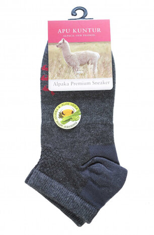 Alpaca SNEAKER SOCKS 70% Alpaca (Baby Alpaca) 25% Pima katoen 4% nylon 1% elastaan