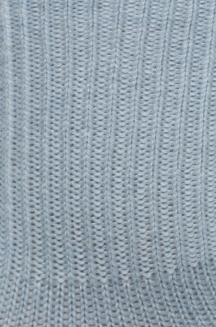 Alpacasok blauw kinderen  60% babyalpaca 30% katoen 8% nylon en 2% elastaan