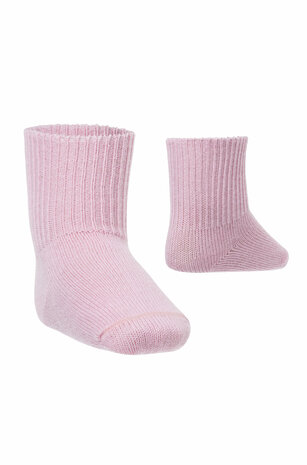 Alpacasok roze kinderen  60% babyalpaca 30% katoen 8% nylon en 2% elastaan