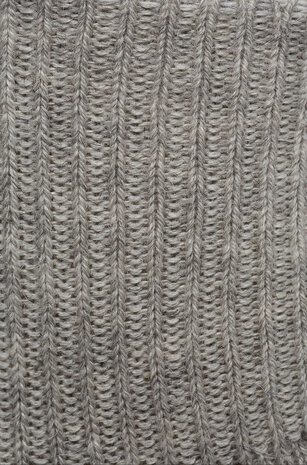 Alpacasok grijs kinderen  60% babyalpaca 30% katoen 8% nylon en 2% elastaan