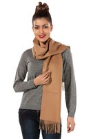 Baby Alpaca Sjaal, Camel