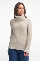 NLS Hulst ongekleurde merino wollen trui beige